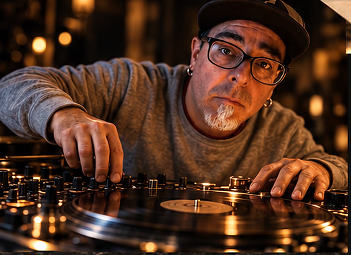 Marc — DJ Perill, pinchando discos